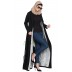 Designer Coat abaya- Black Designer Coat abaya- Black