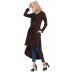 Long Jacket with a belt- Brown Long Jacket with a belt- Brown