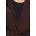 Long Jacket with a belt- Brown Long Jacket with a belt- Brown