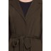 Long Jacket with a belt- Olive Green Long Jacket with a belt- Olive Green