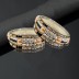 Unique Set Of 6 Metal Bangles With Kada Set Of Women (Gold Boder) Unique Set Of 6 Metal Bangles With Kada Set Of Women (Gold Boder)