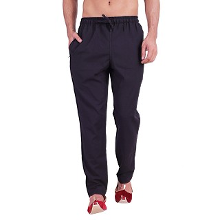 Black cotton Pant Cut Pyjama