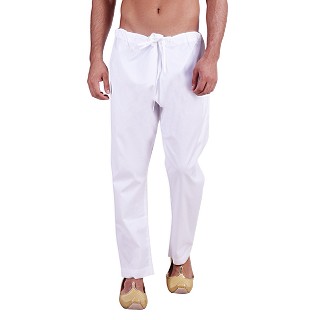 Aligarh Pyjama- White 