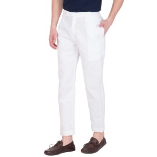 White trouser for men - Cotton Fabric