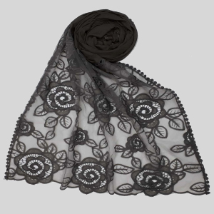 Half Net Hijab